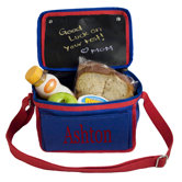 Doodlebugz Crayola Lunch Tote in Blue / Red