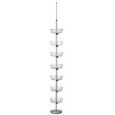Storage and Organization Floor to Ceiling Shoe Tree