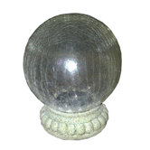 Chameleon Crackled Solar Gazing Globe