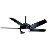54" Stealth 5 Blade Ceiling Fan with Wall Control