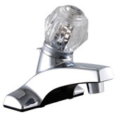 Centerset Bathroom Faucet with Double Knob Handles