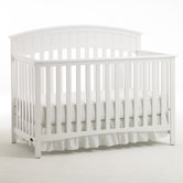 Charleston Classic 4-in-1 Convertible Crib in White