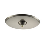 Quick Connect Round Surface Mount Canopy in Brushed Nickel