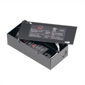 60W 12V Class II Remote Electronic Transformer in Black
