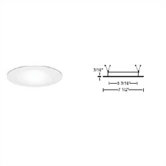 6" Recessed Shower Light with Steel Trim Ring