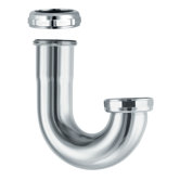 LA Kitchen Chrome Drain Bend