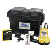 1000 GPH Battery Backup Sump Pump System