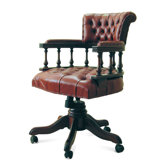Francesca Leather office Chair with Swivel Two