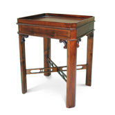 Francesca Ballywilliam Hardwood Lamp Table in Mahogany