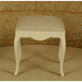 Sinead Puff Stool in Mahogany