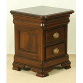 Vanessa 2 Drawer Bedside Table