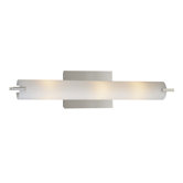 Bath Art Vanity Light with Etched Opal Glass
