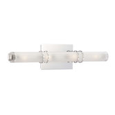 Rings Four Light Bath Vanity in Chrome