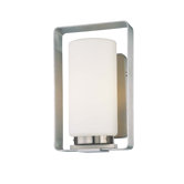 Wall Sconce in Brushed Aluminum