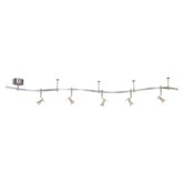 10' GK Lightrail Kit in Brushed Nickel