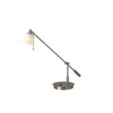 George's Reading Room Table Lamp with Glass Shade