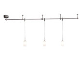 GK Lightrail Mini Pendant Kit in Brushed Nickel