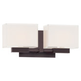 Cubism 2 Light Bath Vanity Light