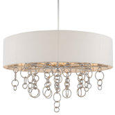 Ringlets 12 Light Drum Pendant