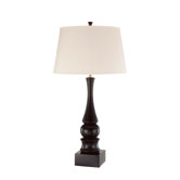 Lamps 29.5" Table Lamp in Black Gloss