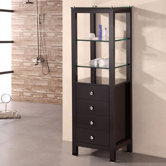 Contemporary Linen Three Drawer Cabinet