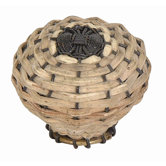 1.5" Small Bamboo Weave Knob