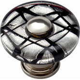 Glass Eclipse Round Knob