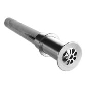 11.75" Teardrop Pattern Grid Bathroom Sink Drain