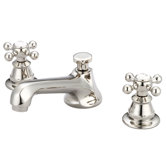 London Widespread Bathroom Faucet with Double Cross Handles