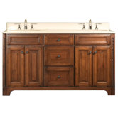 Spain 60" Double Standard Bathroom Vanity