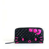 Hello Kitty Quilted Face Wallet