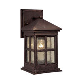 Berkeley  Outdoor Wall Lantern in Rust