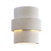 Modern  Outdoor Wall Lantern in White - Dark Sky Compliant