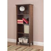 Sheridan Bookcase in Warm Walnut