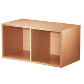 Modular Storage Large Divided Cube in Honey