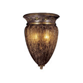 Sanguesa 8.5" Two Light Wall Sconce in Sanguesa Patina