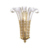 Metropolitan Two Light Wall Sconce in French Gold