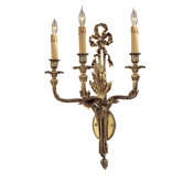 Metropolitan  Wall Sconce in French Gold
