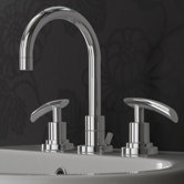 Tranquility Widespread Bathroom Faucet with Double Lever Handles