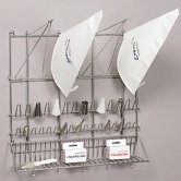 Stainless Steel 19.62" Pastry Bag and Tip Dryer