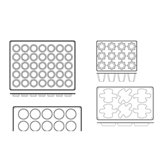 2.62" Muffin Non-Stick Silicone Mold