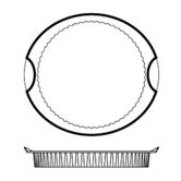Non-Stick Silicone Quiche / Tart Mold