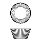 X12 Non-Stick Silicone Brioche Mold