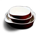 5.5' Enamel Cast Iron Round Dish