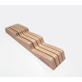 7 Slots In-Drawer Knife Storage Tray in Beechwood