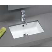 Traffic Agres Ceramic Mini Bathroom Sink in White