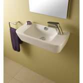 Emma 19.7" Ceramic Bathroom Sink in White