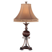 31" x 16" One Light Table Lamp