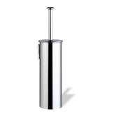 Holiday Wall Mounted Rounded Toilet Brush Holder in Chrome