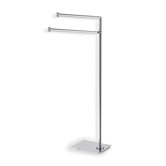 Medea Free Standing Towel Stand in Chrome